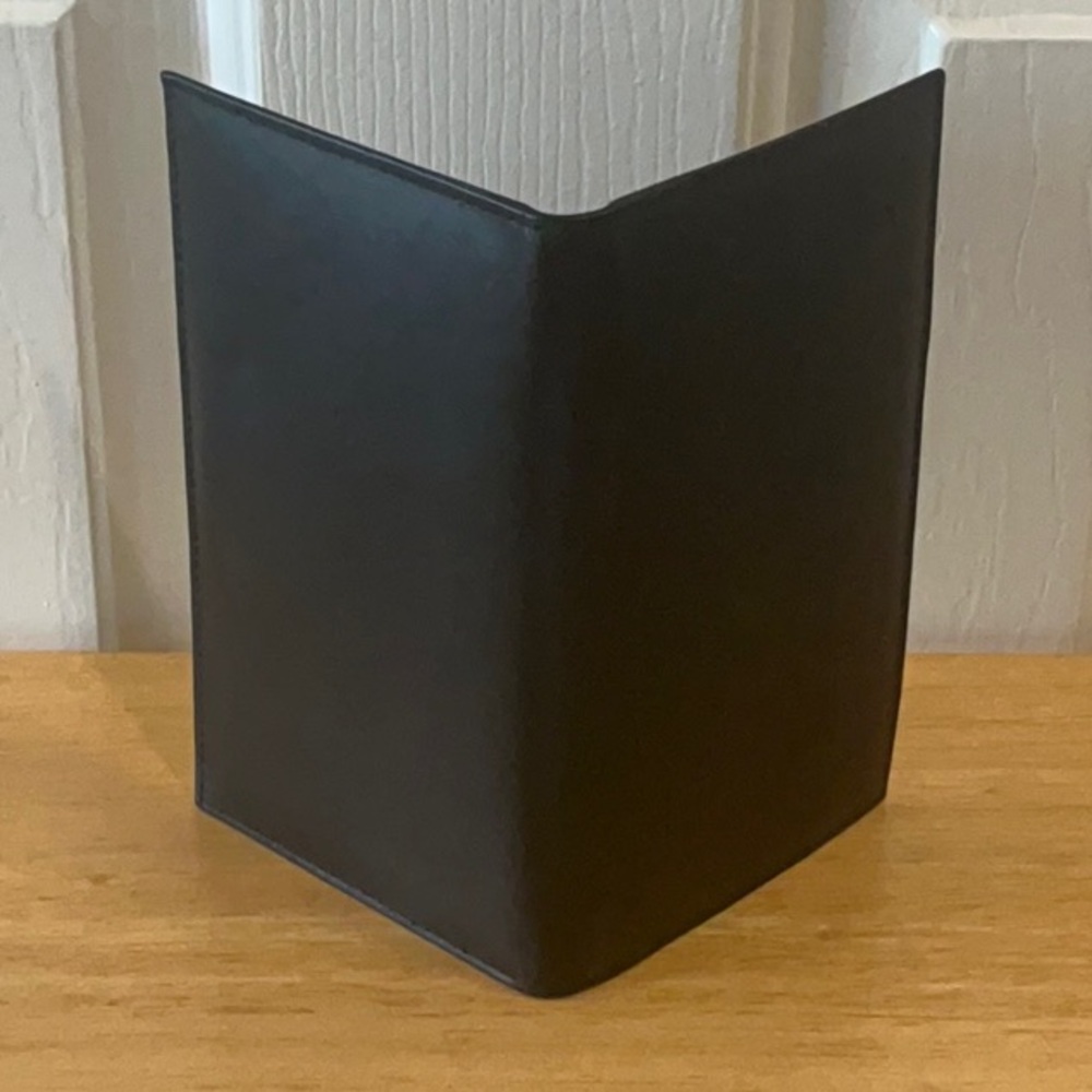 AG Black Leather Wallet RDID - Picture 5 of 9